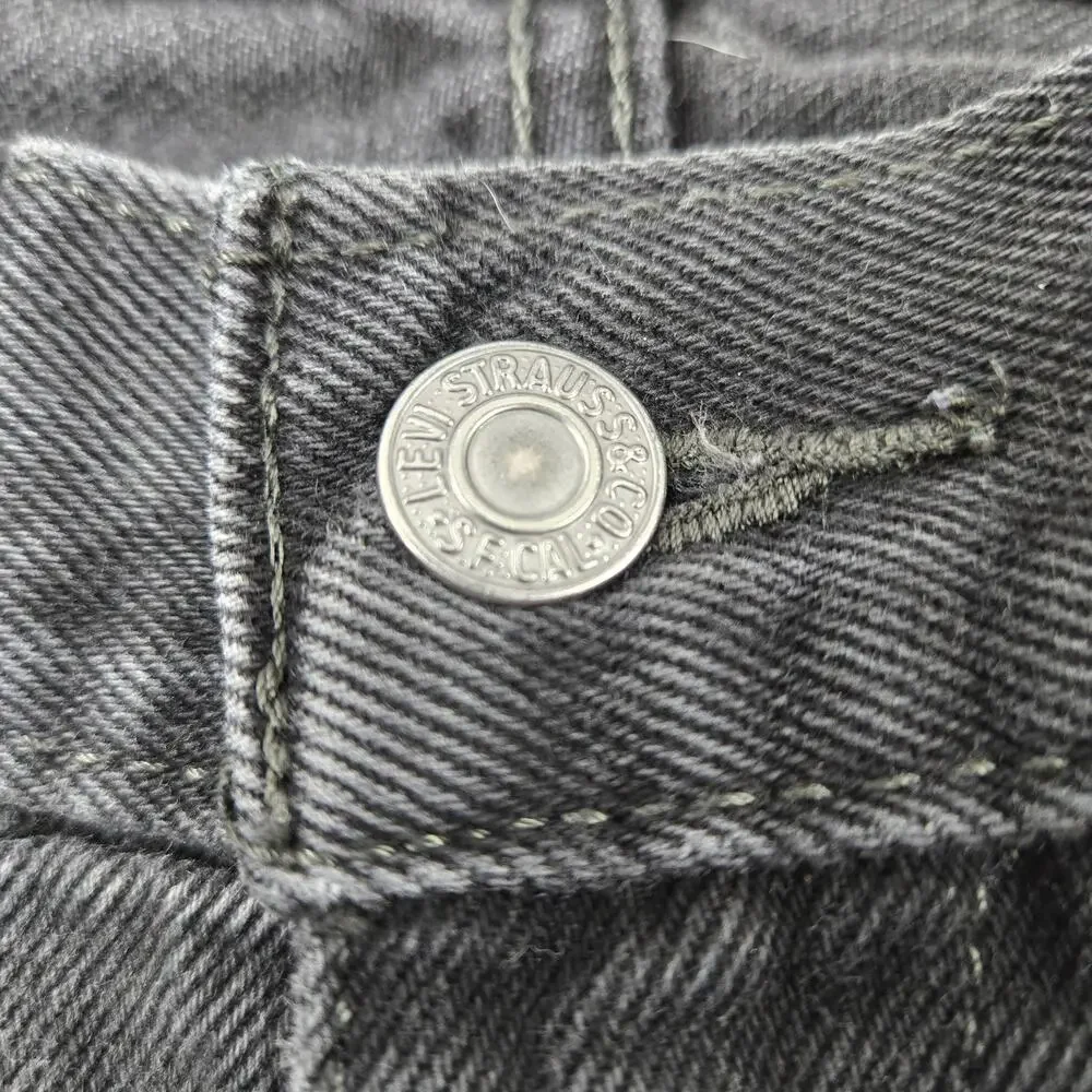 Levi's 505 Black Men's Jeans 100% Cotton size W36 L30